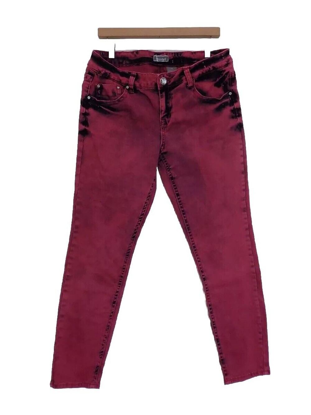 Soundgirl pink dyed jeans size 15 Junior